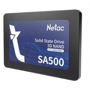 Netac Sa500 128gb 2.5 Ssd Disk Nt01sa500-128-s3x 500/400mb/s, Sata3, 3d Nand, R/w Upto NT01SA500-128-S3X 